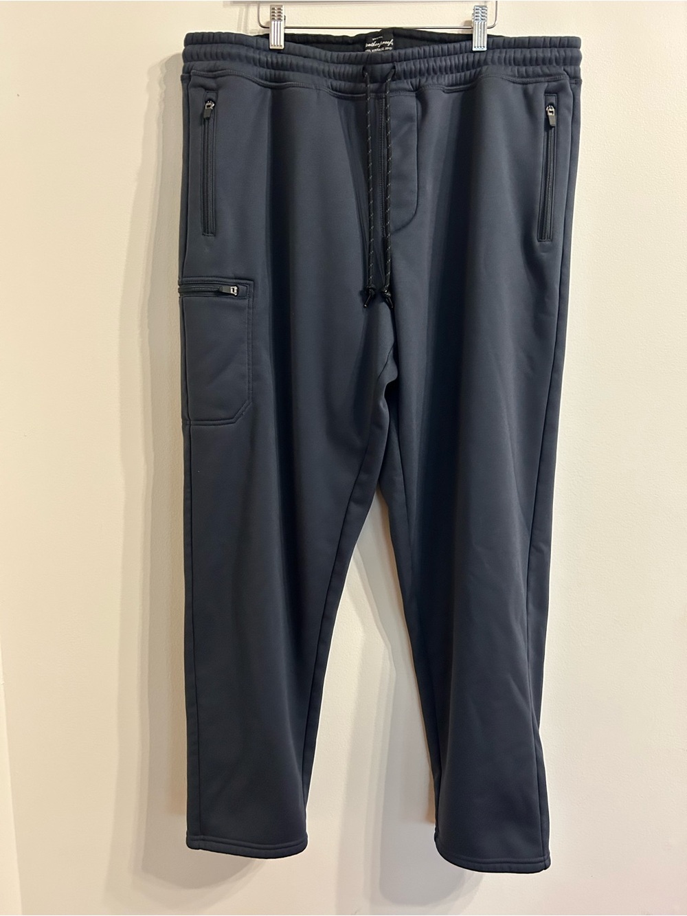 Weatherproof Vintage Men’s XL Navy Blue Tech Fleece Sweatpants Relaxed Fit Comfy